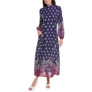 Garrie B Womens  Maxi Dress, Blue